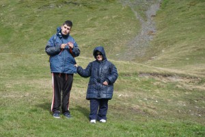 Mirko e Patrizia in val d'Aosta